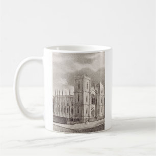mittelalterliche christliche Kirche Kaffeetasse