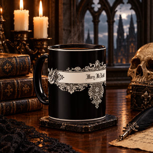 Mittelalterliche Drachen Gothic viktorianische Ära Tasse