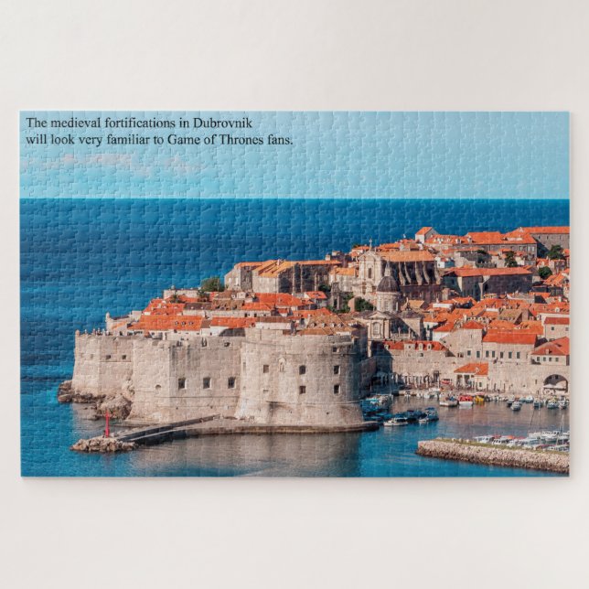 Mittelalterliche Festung in Dubrovnik Grosses Kroa (Horizontal)