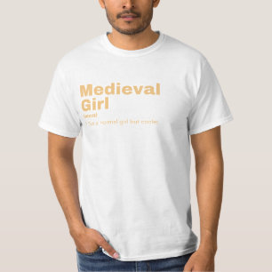 Mittelalterliche Girl - Mittelalter  T-Shirt