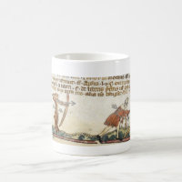 Mittelalterliche Häschen-Tasse