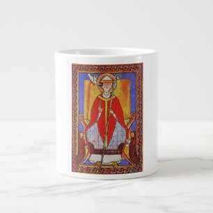 Mittelalterliche Ikone des heiligen Gregor des Gro Jumbo-Tasse