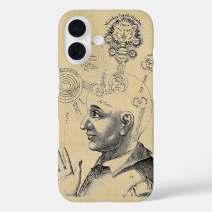 Mittelalterliche Illustration des menschlichen Den iPhone 16 Hülle