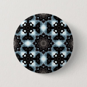 Mittelalterliche Kreuze und Medaillons Button