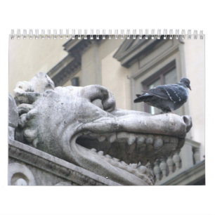 Mittelalterliche Kunst von Europa Kalender