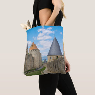 Mittelalterliche Mauern von Carcassonne Tasche