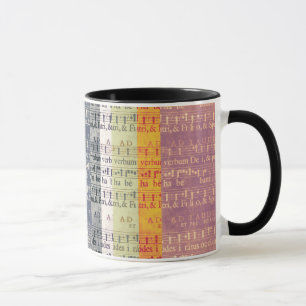 Mittelalterliche Mehrfarbenmanuskripte Tasse