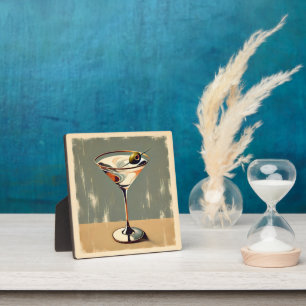 Mittelalterliche Moderne 1 Olive Martini Malerei Fotoplatte