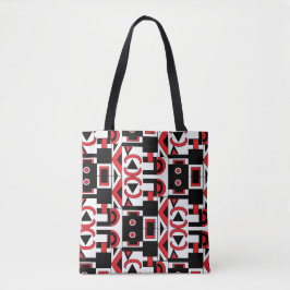 Mittelalterliche moderne Abstrakte Geometrie Tasche