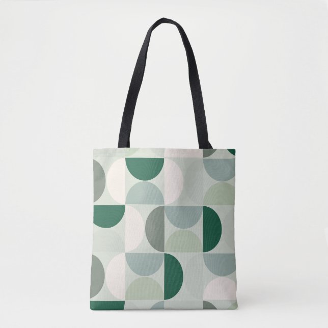 Mittelalterliche moderne Abstrakte Musterschablone Tasche (Vorderseite)