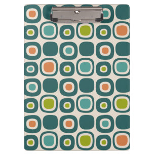 Mittelalterliche moderne Gartenweg-Muster Klemmbrett
