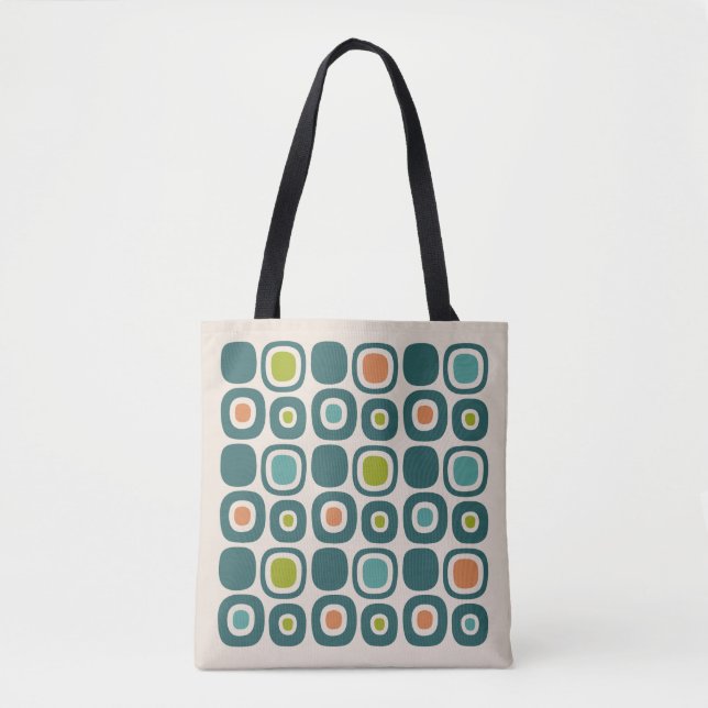 Mittelalterliche moderne Gartenwegmuster Tasche (Vorderseite)