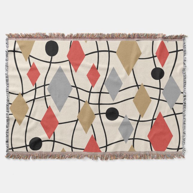 Mittelalterliche moderne geometrische Abstrakt Decke (Vorderseite)