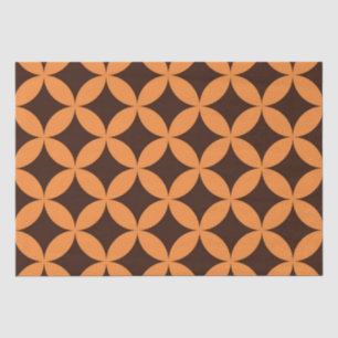Mittelalterliche moderne geometrische Kreismuster  Seidenpapier