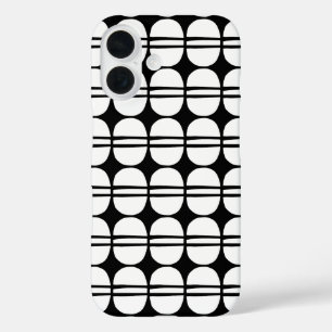 Mittelalterliche moderne geometrische Muster iPhone 16 Hülle