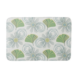 Mittelalterliche Moderne Ginkgo Badematte