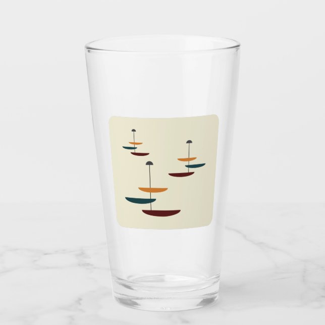 Mittelalterliche Moderne Küche Counter Oval Platte Glas (Vorderseite)