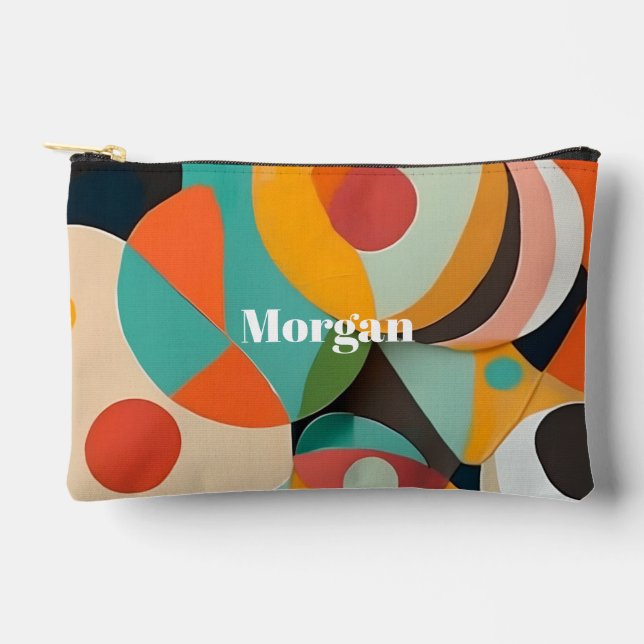 Mittelalterliche moderne Kunst, Name oder Monogram Zubehörtasche (Vorderseite)
