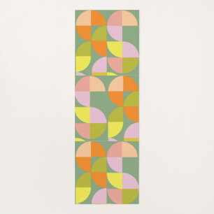 Mittelalterliche Moderne, leuchtende Farben Frisch Yogamatte