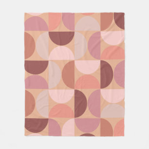 Mittelalterliche Moderne Muster Peach Fuzz Fleecedecke