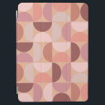 Mittelalterliche Moderne Muster Peach Fuzz iPad Air Hülle<br><div class="desc">Moderne Muster des Mittelalters - abstrakte geometrische Formen - minimalistische Muster in pfirsichfarbenem Fuzz - neutrale Erdtöne.</div>