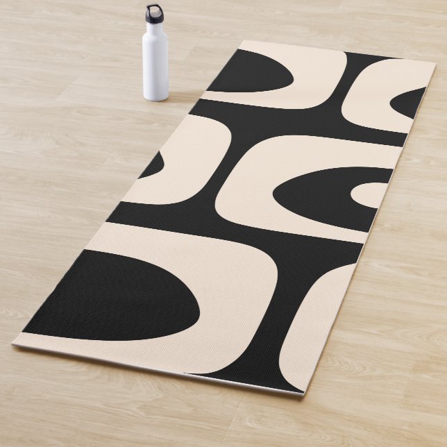 Mittelalterliche Moderne Piquet Abstraktes Muster  Yogamatte (Beispiel)
