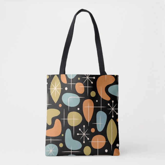 Mittelalterliche moderne Sternenexplosion Muster Tasche (Vorderseite)