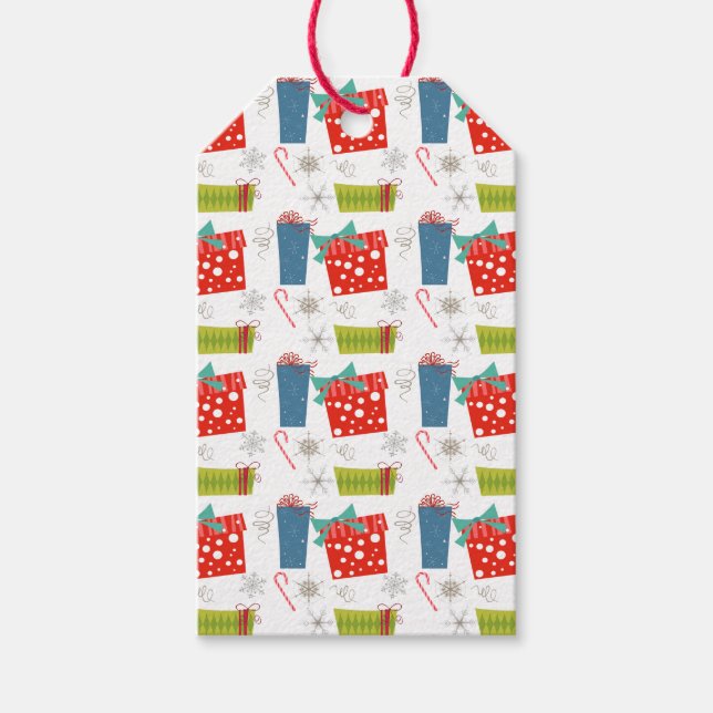 Mittelalterliche Moderne Weihnachtsgeschenke & Can Geschenkanhänger (Vorderseite)