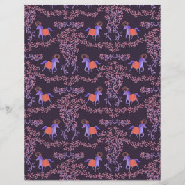 Mittelalterliche Pferde Rose