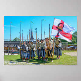 Mittelalterliche Reenactment auf Schloss Rakvere,  Poster