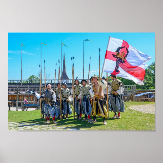 Mittelalterliche Reenactment auf Schloss Rakvere,  Poster (Vorne)