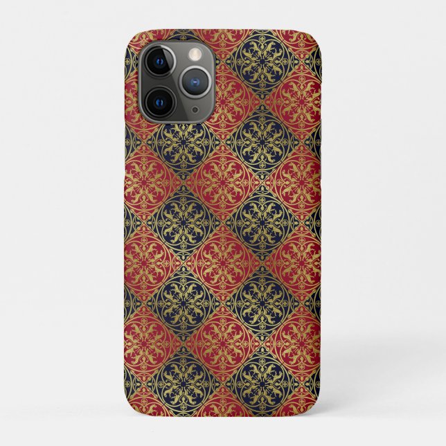 Mittelalterliche Renaissance Herald Lion Leopard M Case-Mate iPhone Hülle (Rückseite)