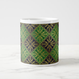 Mittelalterliche Renaissance Herald Lion Leopard M Jumbo-Tasse