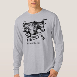 Mittelalterliche Renaissance Zodiac Symbol Taurus  T-Shirt