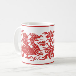 Mittelalterliche/Renaissancewyvern Kaffeepause Tas Kaffeetasse