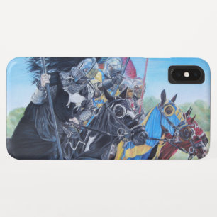 mittelalterliche Ritter auf Pferden historisch Case-Mate iPhone Hülle