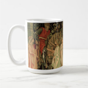 Mittelalterliche Ritter des Runden Tisches Kaffeetasse