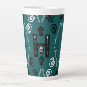 Mittelalterliche Ritter des Runden Tisches Milchtasse