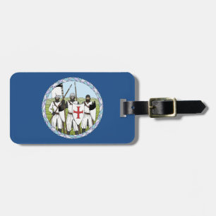 Mittelalterliche Ritter Gepäckanhänger