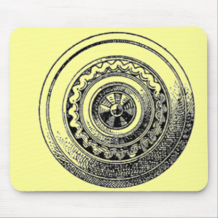 Mittelalterliche Schildkröte Mousepad