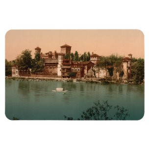 Mittelalterliche Schloss-Markt-Stadt, Turin, Magnet