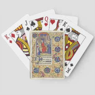 Mittelalterliche Spielkarten Pilatus Heures
