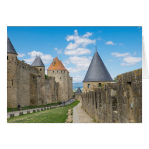 Mittelalterliche Stadtmauern von Carcassonne