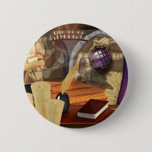 Mittelalterliche Studie Button