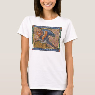 Mittelalterlicher Bestiardrache c. 1270 T-Shirt
