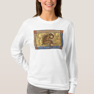 Mittelalterlicher Bestiarmonkey um 1270 T-Shirt