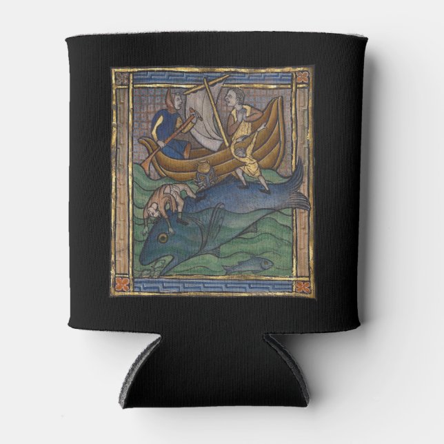 Mittelalterlicher Bestiarwal c. 1270 Dosenkühler (Vorderseite)