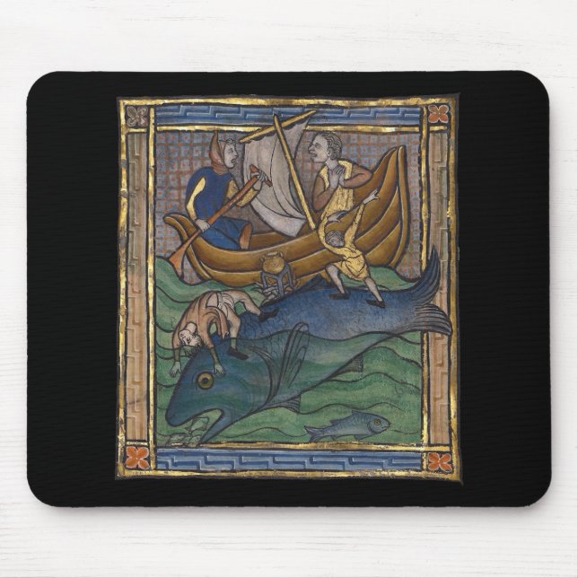 Mittelalterlicher Bestiarwal c. 1270 Mousepad (Vorne)
