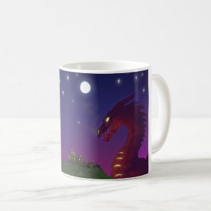 Mittelalterlicher Drache Kaffeetasse