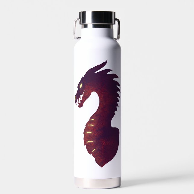 Mittelalterlicher Drache Trinkflasche (Vorne)